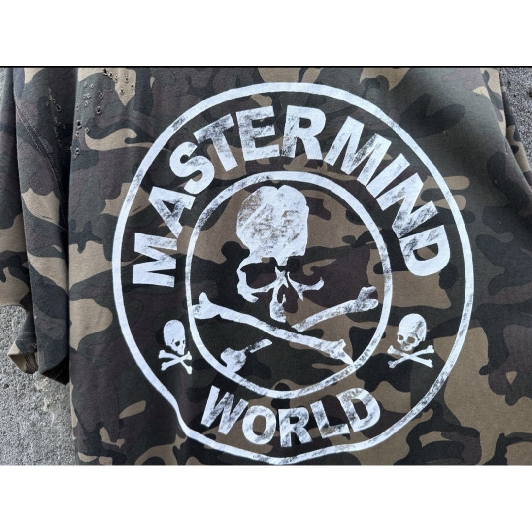 MASTERMIND WORLD マスターマインド カモフラ Tシャツ XL