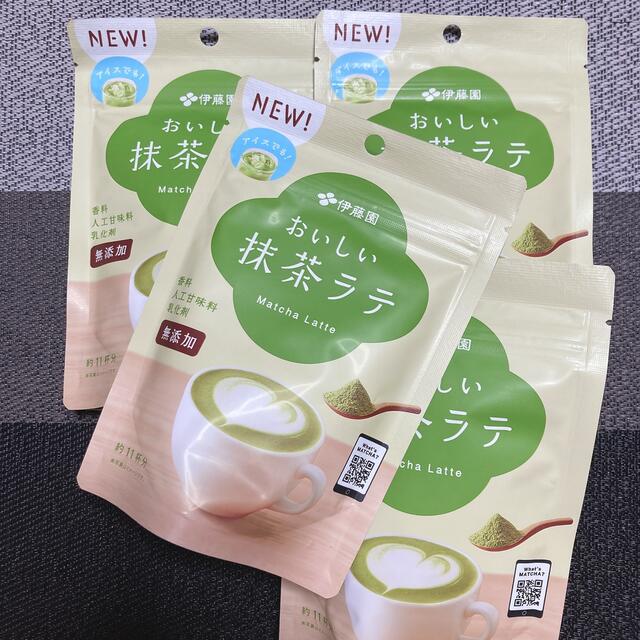 伊藤園(イトウエン)の伊藤園　おいしい抹茶ラテ 食品/飲料/酒の飲料(茶)の商品写真