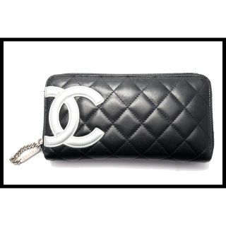 シャネル(CHANEL)のCHANEL 15番台 カンボンライン 長財布■01uu2617143(財布)