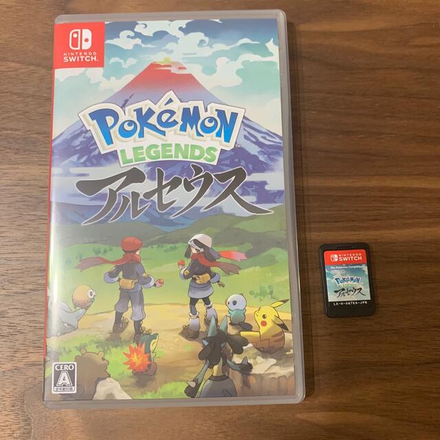 早期購入特典未使用！Pokemon LEGENDS アルセウス Switch