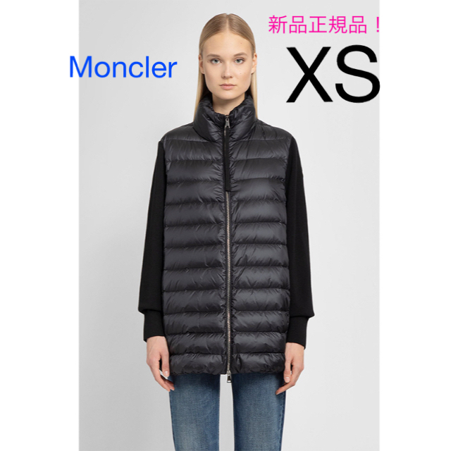 2022年新作 MONCLER - 黒XS カーディガン 新品正規品!モンクレール