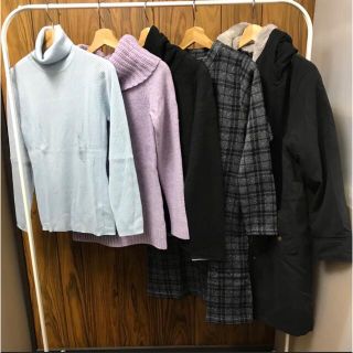 ユニクロ(UNIQLO)の新品　レディース　Lサイズ まとめ売り　タグ付き　ユニクロ　アウター(セット/コーデ)