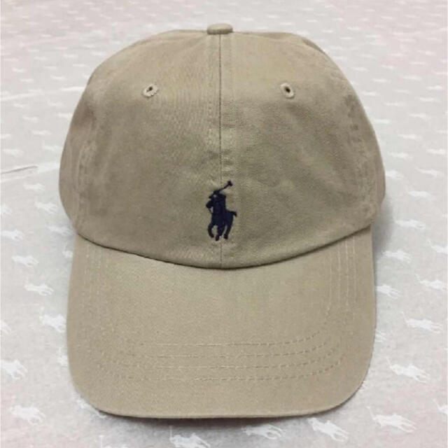 POLO RALPH LAUREN(ポロラルフローレン)のRalph Lauren/ラルフローレン/キャップ/ベージュ/帽子 レディースの帽子(キャップ)の商品写真