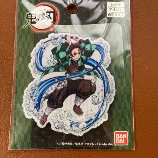 バンダイ(BANDAI)の鬼滅の刃　アイロンワッペン(生地/糸)