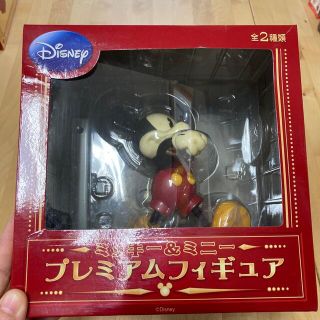 ディズニー(Disney)のミッキー&ミニー　プレミアムフィギュア(キャラクターグッズ)