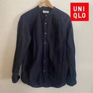 ユニクロ(UNIQLO)のUNIQLOユニクロのプレミアリネンスタンドカラーシャツ(シャツ)