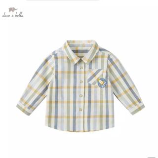 ザラキッズ(ZARA KIDS)のdave＆bella デイブアンドベラ　チェックシャツ(シャツ/カットソー)