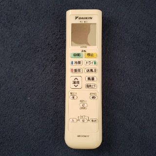 ダイキン(DAIKIN)のDAIKINエアコンのリモコン◇ジャンク品(エアコン)