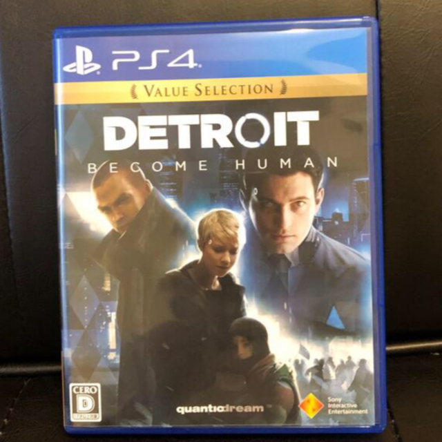 PlayStation4(プレイステーション4)の【PS4】DETROIT BECOME HUMAN【ゲームソフト】 エンタメ/ホビーのゲームソフト/ゲーム機本体(家庭用ゲームソフト)の商品写真