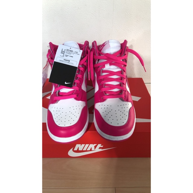 Nike WMNS Dunk High "Pink Prime"ダンク ハイ