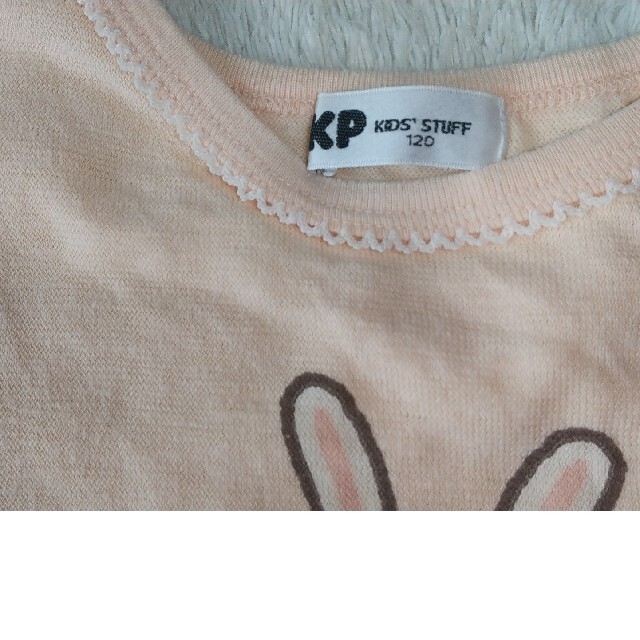 KP(ニットプランナー)のKP 2枚セット 半袖Tシャツ スカート 110 120 キッズ/ベビー/マタニティのキッズ服女の子用(90cm~)(Tシャツ/カットソー)の商品写真