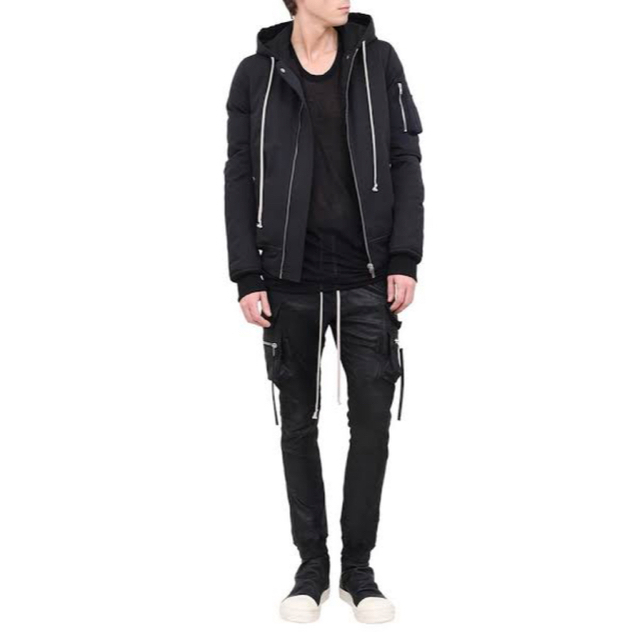 Rick Owens(リックオウエンス)のrick owens bomber jacket ボンバージャケット メンズのジャケット/アウター(フライトジャケット)の商品写真