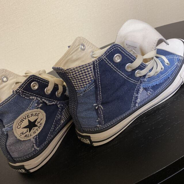 CONVERSE - コンバース ハイカット スニーカー デニム パッチワーク 美 ...