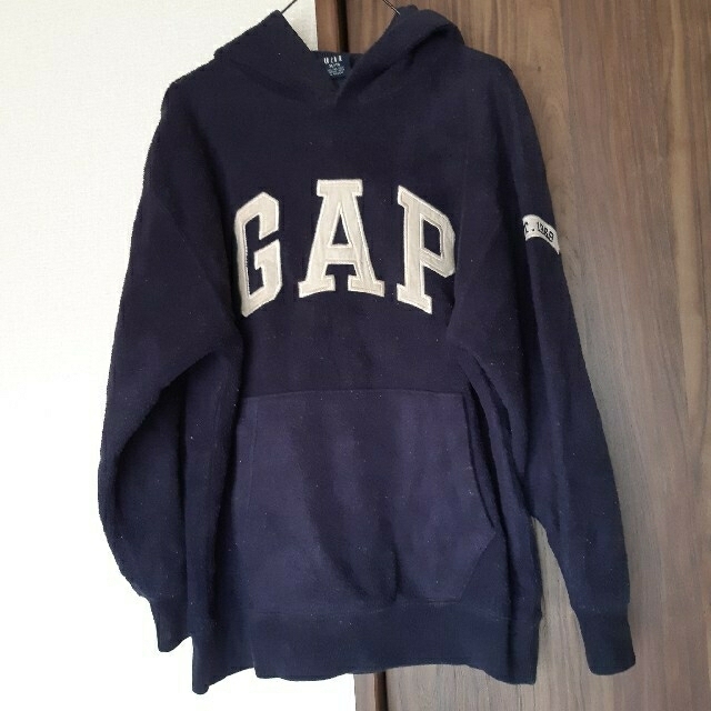 GAP　ギャップ　パーカー　フード　スウェット　紺　ネイビー