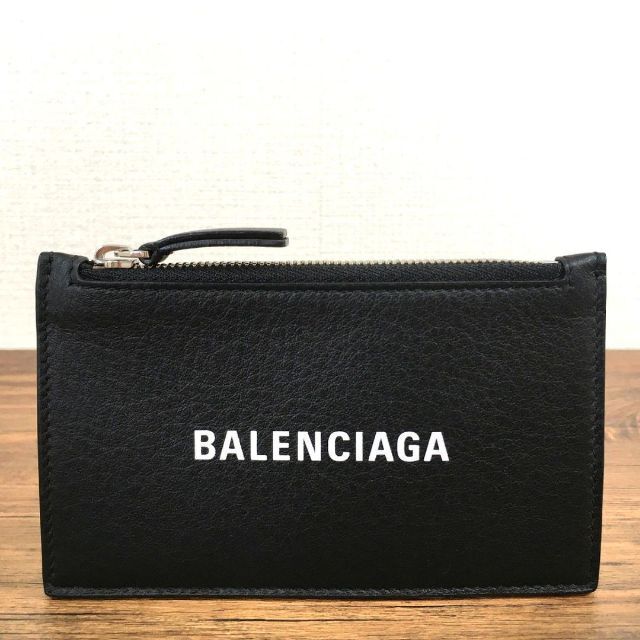 Balenciaga(バレンシアガ)の未使用品 BALENCIAGA フラグメントケース ブラック 376 メンズのファッション小物(折り財布)の商品写真