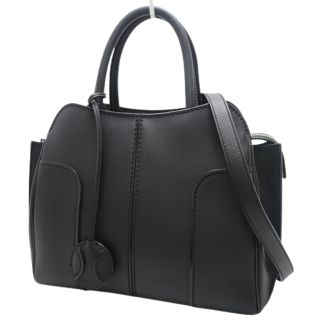 トッズ(TOD'S)のトッズ sella セラ バッグ レザー ブラック黒 40802012517(ハンドバッグ)