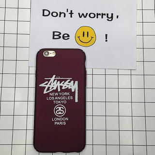 ステューシー(STUSSY)の【明日発送】stussyiPhoneケース6.6sケース☆(iPhoneケース)