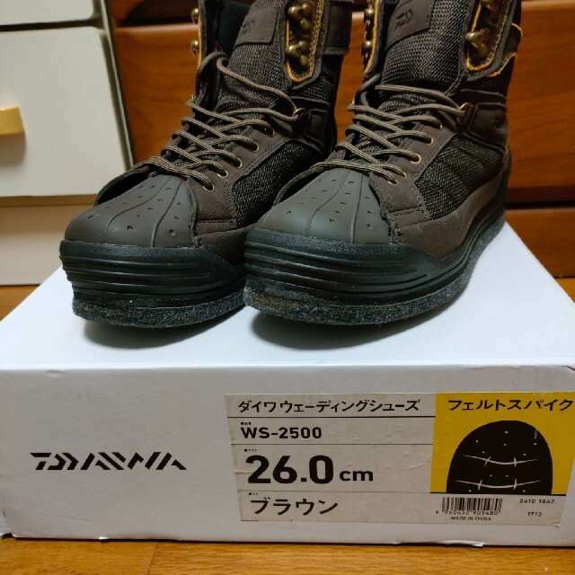 はな様専用 ウェーディングシューズ WS-2500 ブラウン 26cm-