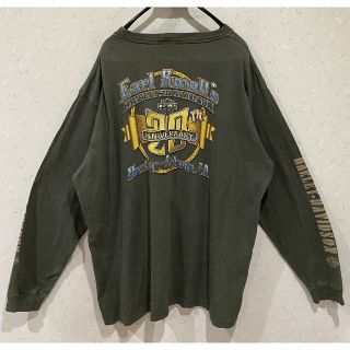 ハーレーダビッドソン(Harley Davidson)の＊ハーレーダビットソン USA 胸ポケット プリント 長袖Tシャツ(Tシャツ/カットソー(七分/長袖))