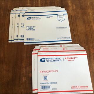 新品　アメリカ郵便　厚紙製　プライオリティメール　EMS 封筒 8枚セット(ラッピング/包装)