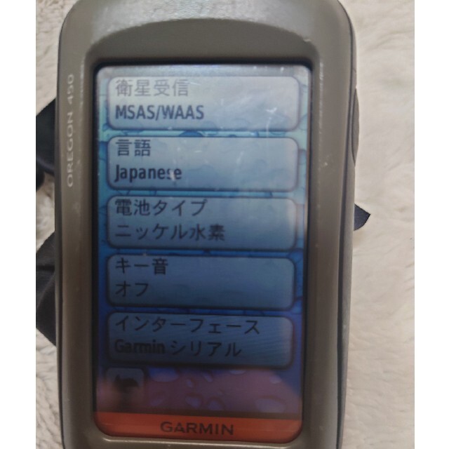 GARMIN Oregon450 英語版 日本語化済+日本登山地図TOPO10M 超爆安 8960 ...