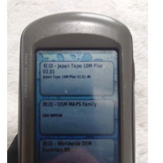 GARMIN Oregon450 英語版 日本語化済+日本登山地図TOPO10M