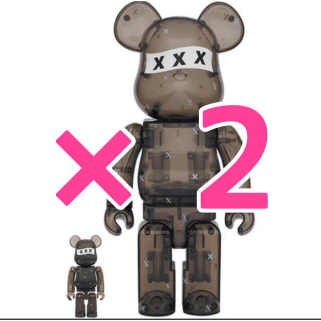 BE@RBRICK GOD SELECTION XXX 100％ ＆ 400％