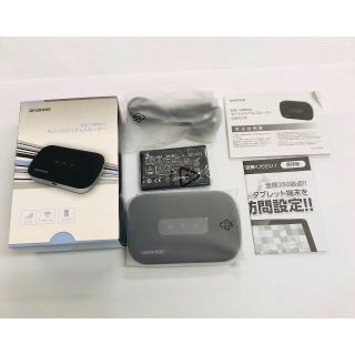 【新品】モバイルルーター　ワイヤレスルーター　geanee　MWR-01-LTE(その他)