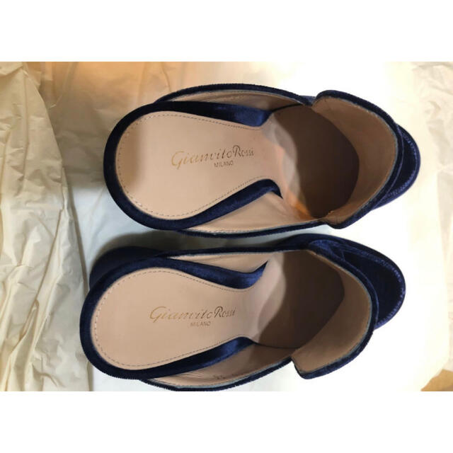 半額以下□GianvitoRossi□ジャンヴィットロッシミュール(着画あり
