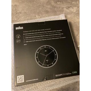 新品未使用 BRAUN × Fragment 掛時計 ブラック BC17BFU eva.gov.co