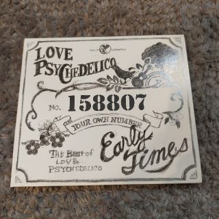 「Early Times」 LOVE PSYCHEDELICO(ポップス/ロック(邦楽))