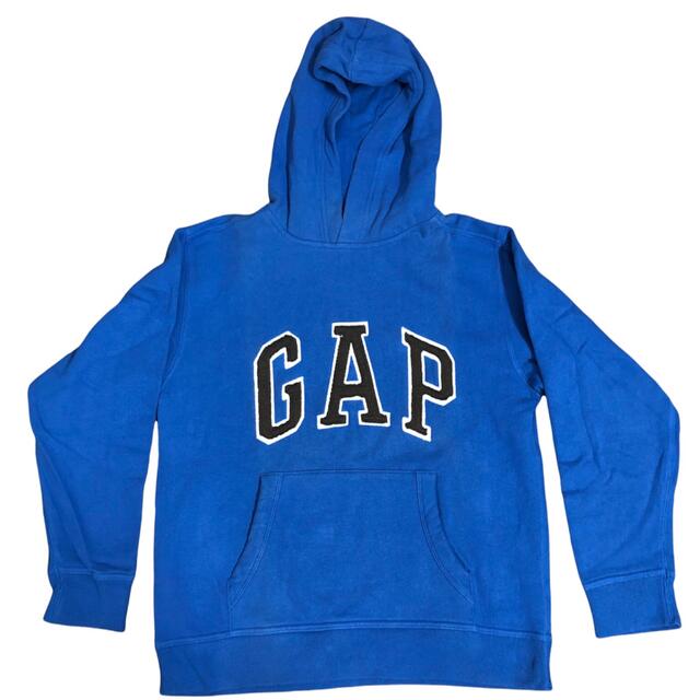 GAP Kids(ギャップキッズ)のGAP  キッズ 裏起毛パーカー  青 キッズ/ベビー/マタニティのキッズ服男の子用(90cm~)(その他)の商品写真