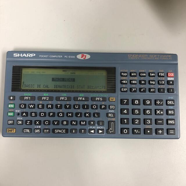 ポケコン SHARP PC-E500 ポケコン SHARP PC-E500