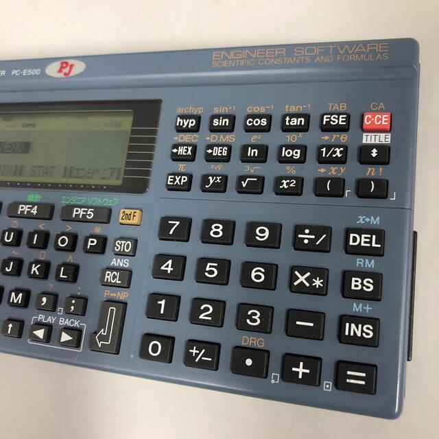 ポケコン SHARP PC-E500 ポケコン SHARP PC-E500