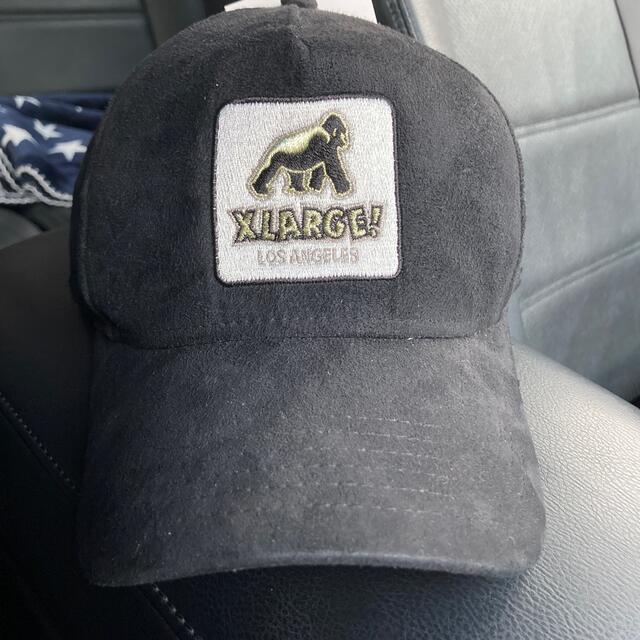 XLARGE(エクストララージ)のXLARGE ニューエラ ベロアキャップ メンズの帽子(キャップ)の商品写真