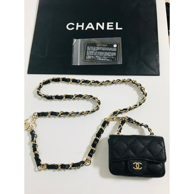 レア♡シャネルCHANEL♡チェーンベルト＆ミニミニマトラッセファッション小物