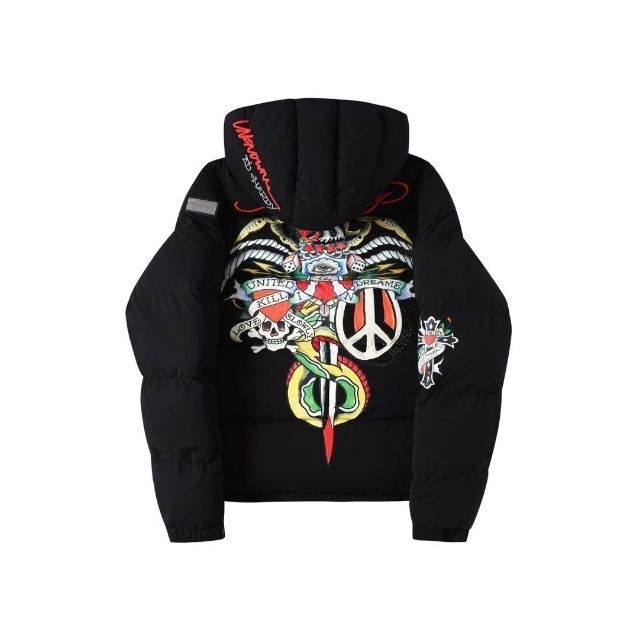 【コラボ】UNKNOWN X ED HARDY PUFFER