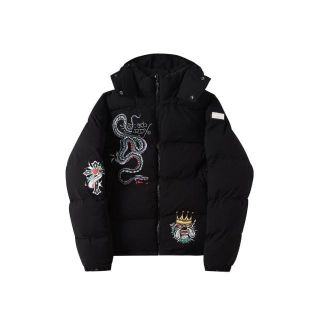 UNKNOWN X ED HARDY PUFFER Lサイズ umwwの通販 by いちご