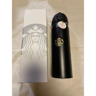 スターバックス★STANLEY＋STARBUCKS ブラック＆ゴールド ボトル