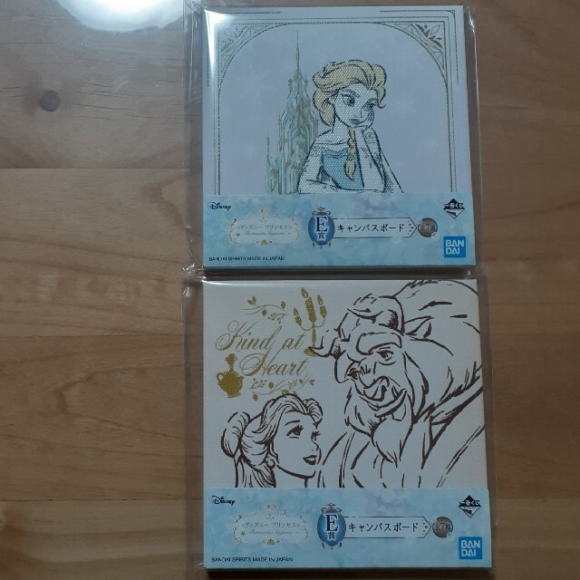 Disney ディズニープリンセス キャンバスボード 二枚セットの通販 by Shin7 キャンバスとキャンバスボード二枚