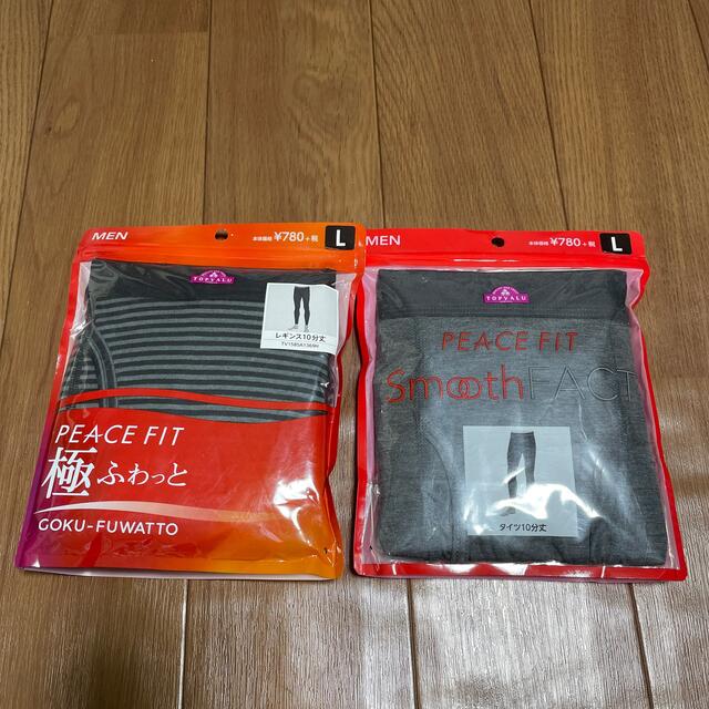 冬バーゲン☆】 TOPVALU レギンス PEACE FIT 10分丈 100サイズ トップバリュー メンズレギンス10分丈L