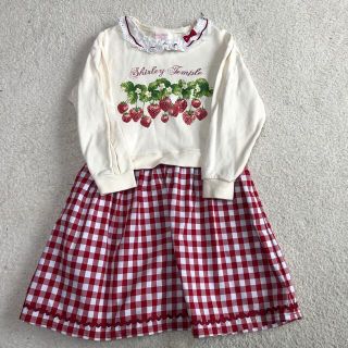 シャーリーテンプル(Shirley Temple)の美品　シャーリーテンプル  120(ワンピース)