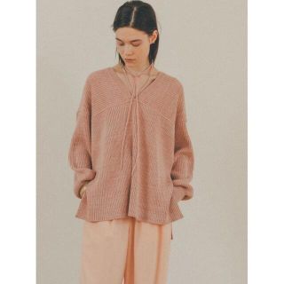 ステュディオス(STUDIOUS)のクラネ MIX COLOR STRING WIDE KNIT TOPS(ニット/セーター)