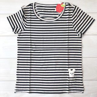 フランシュリッペ(franche lippee)の新品未使用タグ付き　フランシュリッペ　Tシャツ　イエティ　ボーダー柄(Tシャツ(半袖/袖なし))