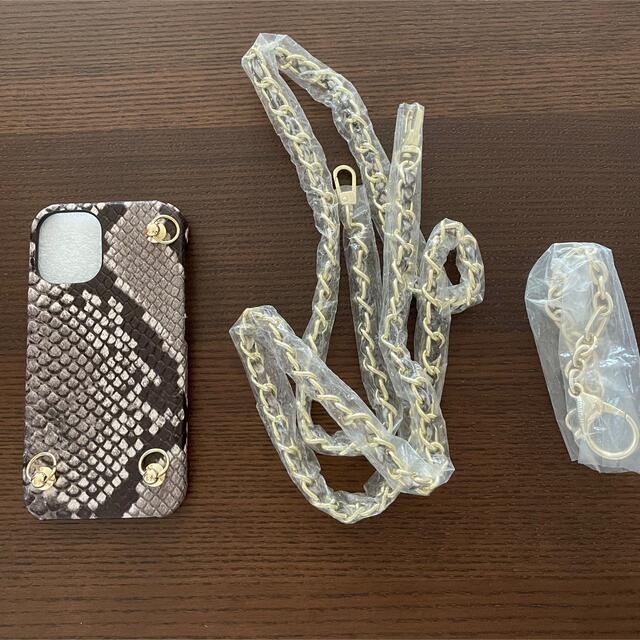 L'Appartement DEUXIEME CLASSE(アパルトモンドゥーズィエムクラス)の未使用 GOOD GRIEF Python iPhone case 12mini スマホ/家電/カメラのスマホアクセサリー(iPhoneケース)の商品写真