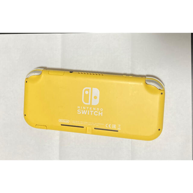 Nintendo Switch(ニンテンドースイッチ)のNintendo Switch Lite イエロー 本体　クリーニング済 エンタメ/ホビーのゲームソフト/ゲーム機本体(家庭用ゲーム機本体)の商品写真