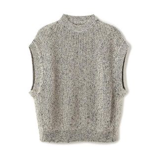 ワンエルディーケーセレクト(1LDK SELECT)の【YOKE】MESHED CREW NECK RIB VEST(ベスト)