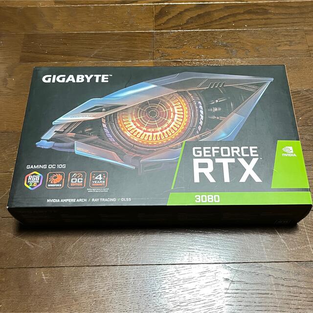 スマホ/家電/カメラ非LHR GIGABYTE RTX3080 GAMING OC