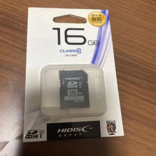 HIDISC SDHCカード 16GB HDSDH16GCL10DS(その他)
