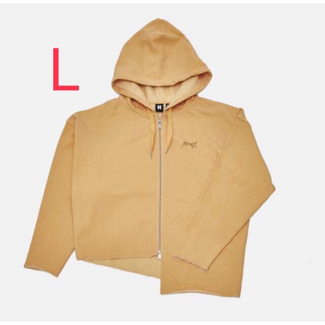 防弾少年団(BTS)(ボウダンショウネンダン)の【L】BTS ARMYST ZIP-UP HOODY [MUSTARD] エンタメ/ホビーのタレントグッズ(アイドルグッズ)の商品写真